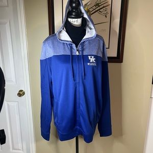 New with Tags University of Kentucky Licensed Zip Jacket Hoodie Size Large